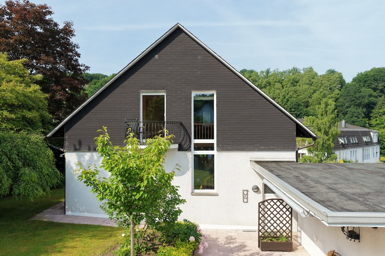 Rückansicht Haus