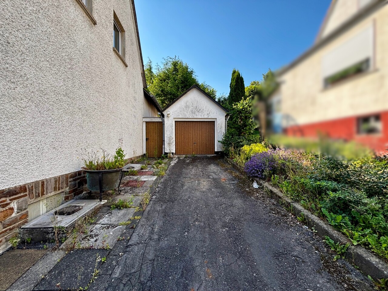 Garagenansicht