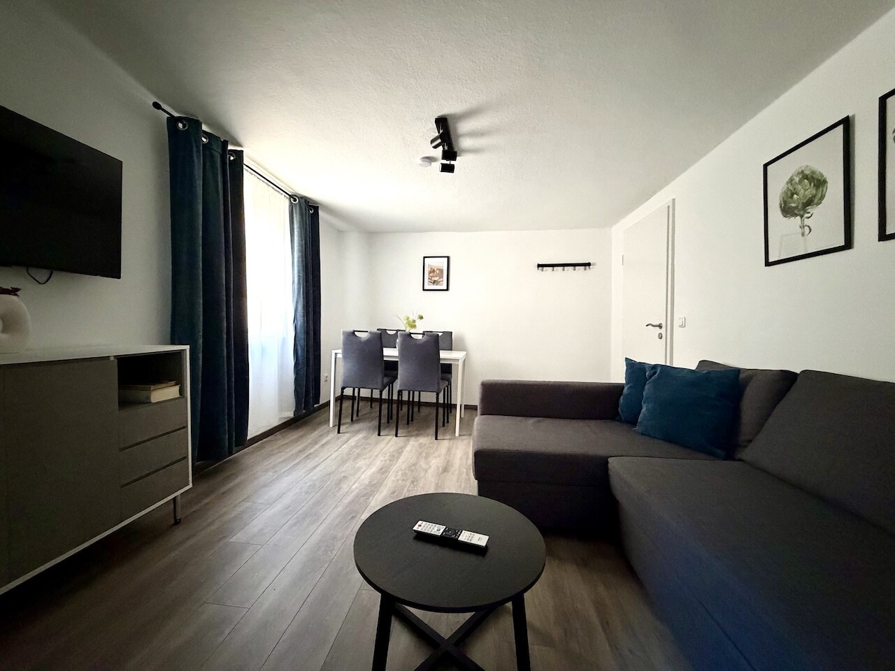 Wohnzimmer Ferienwohnung 1