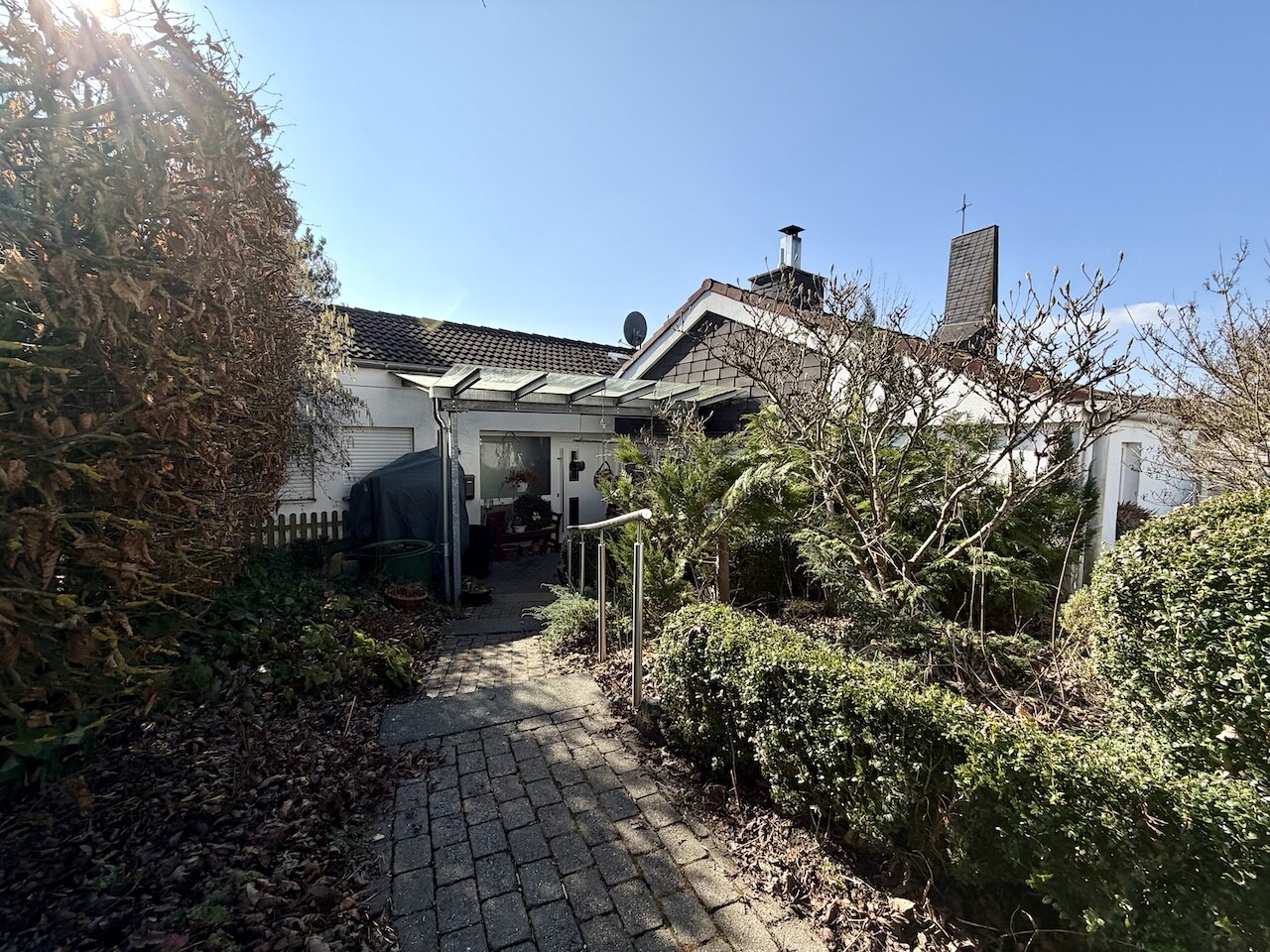 Zugang zum Wohnhaus