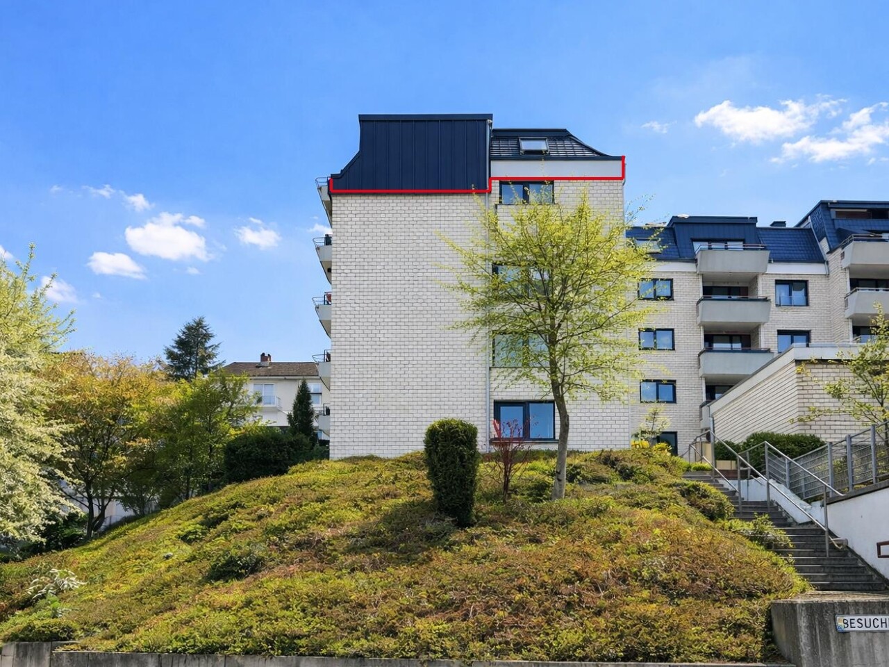 untere Hausansicht