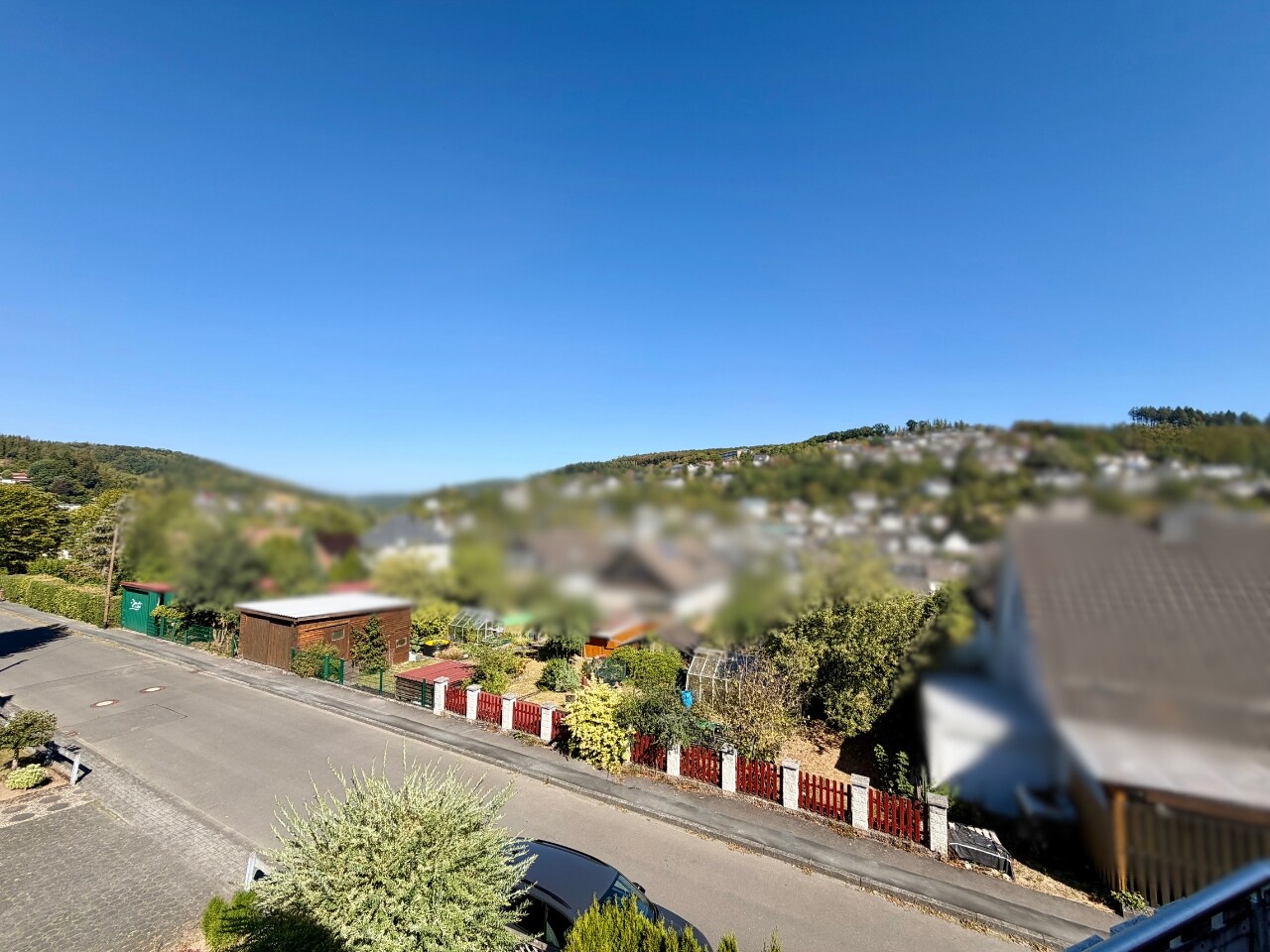 Blick vom Balkon DG