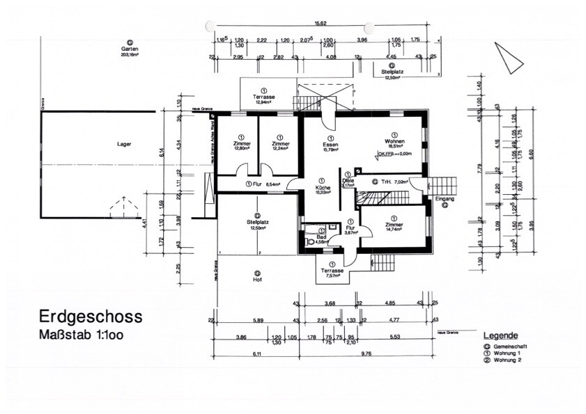 Grundriss Wohnung