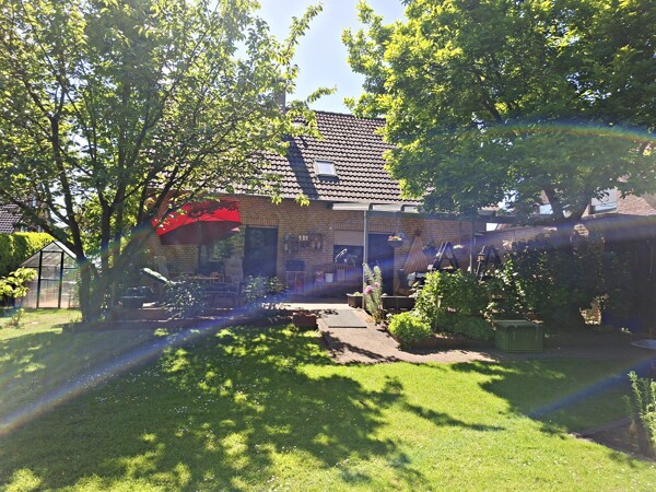 Rückansicht Haus
