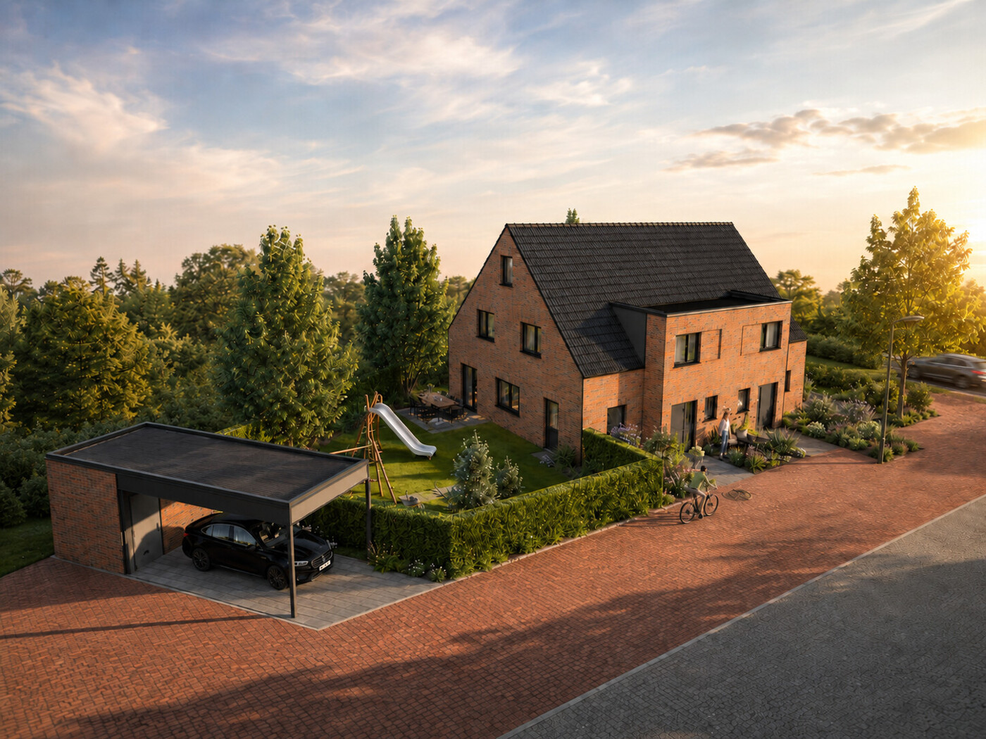 Perspektive Garten
