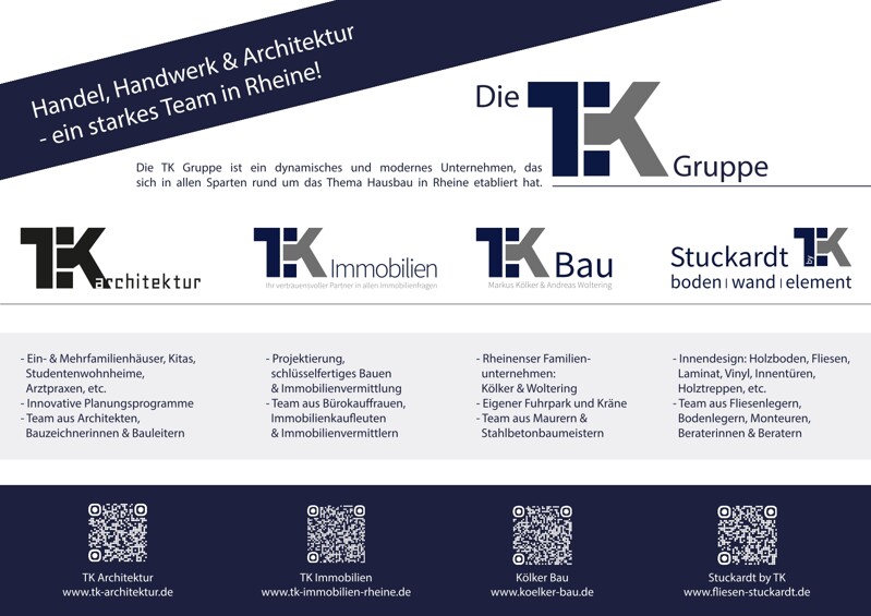 Die TK Gruppe – Neubau-Doppelhaushälfte Rheine-Mesum