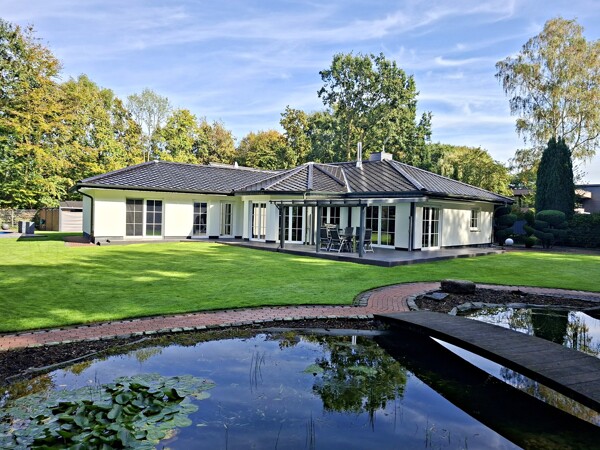 Gartenansicht Haus