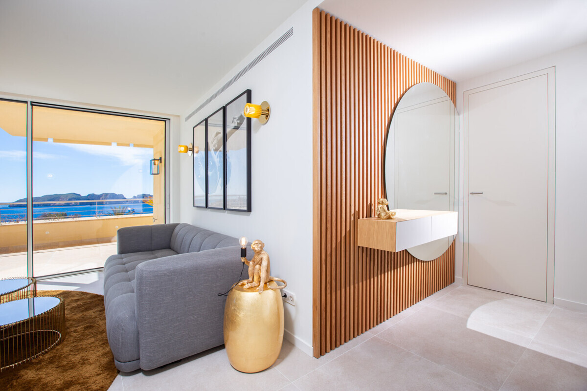 Renoviertes Penthouse mit Meerblick und privatem Rooftop Pool in Nova Santa Ponsa