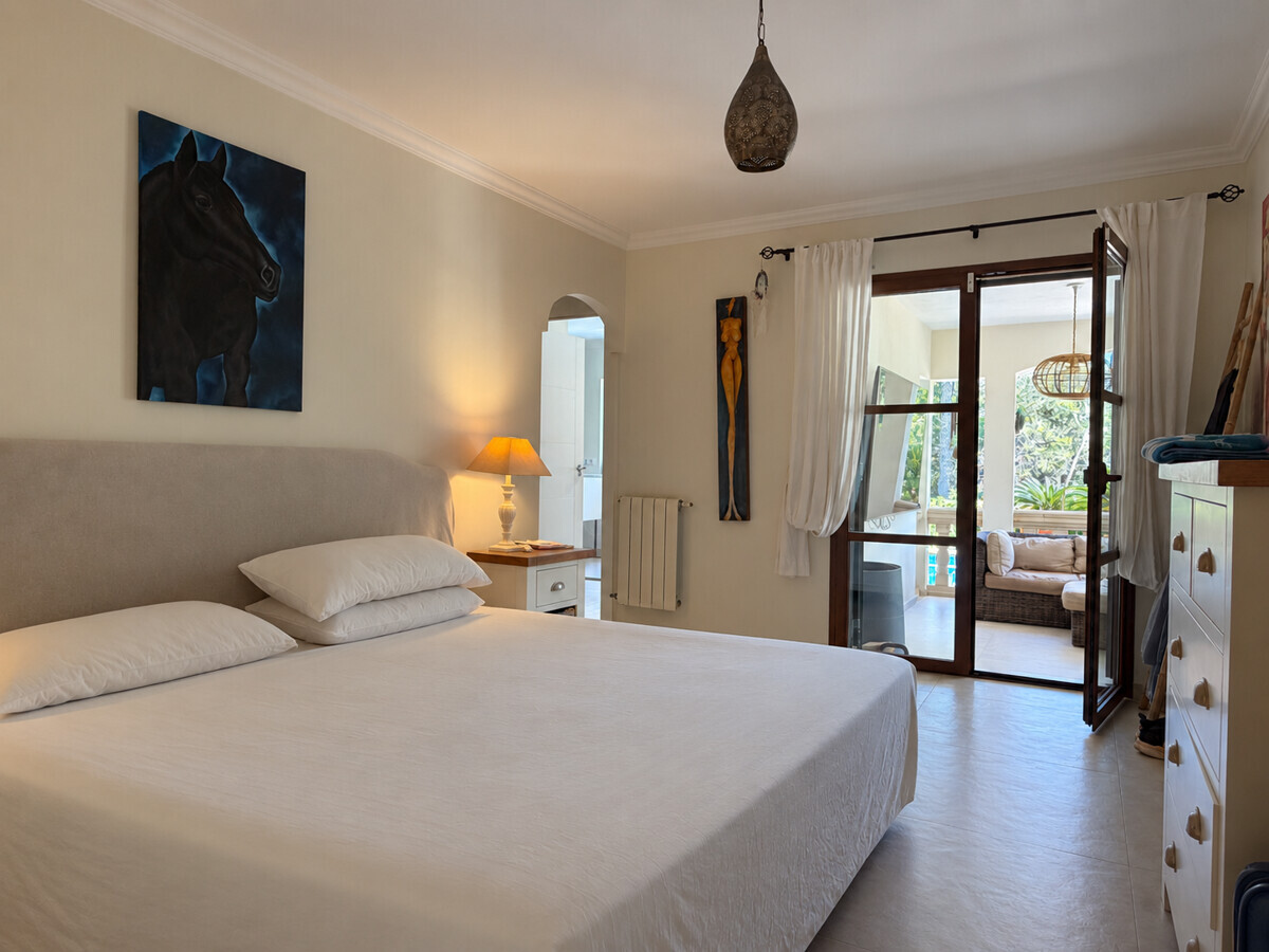 Charmante Villa im Bungalow Stil am Rande einer Grünzone in Santa Ponsa