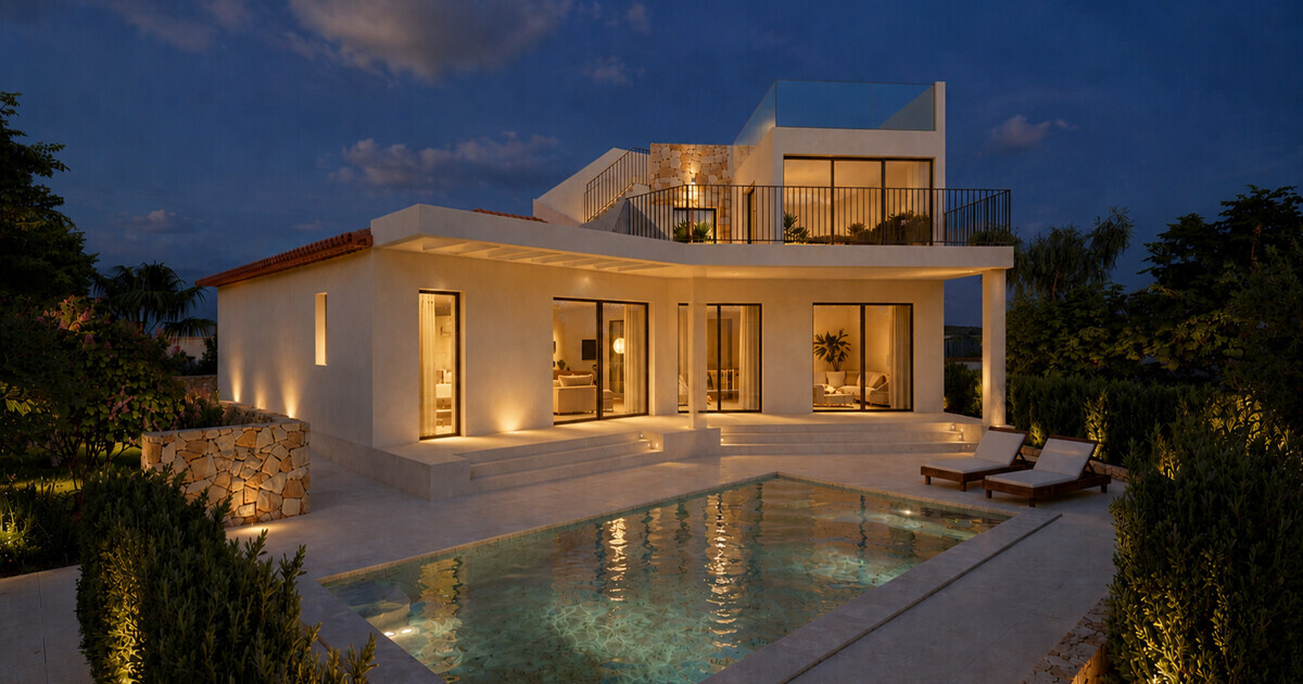 Mediterrane Villa in Santa Ponsa – umfassend modernisiert mit Pool und großzügigen Außenbereichen