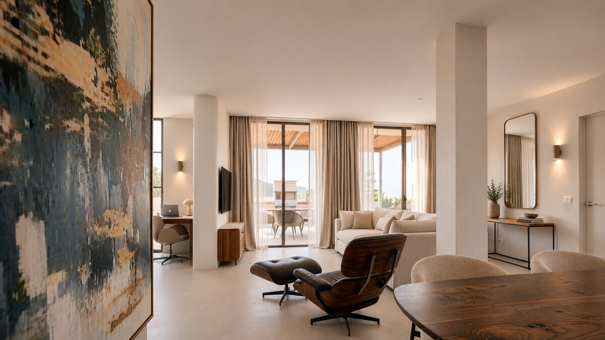 Exklusives Penthouse in Portixol mit großzügiger Terrasse