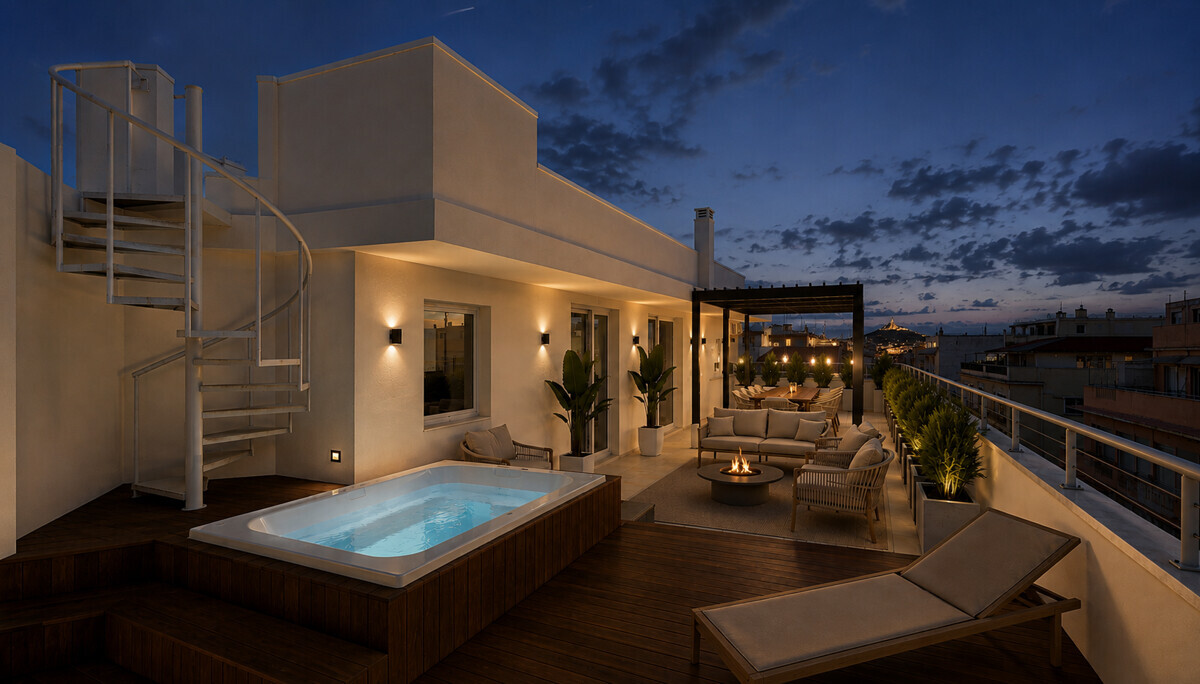 Exklusives Penthouse in Portixol mit großzügiger Terrasse