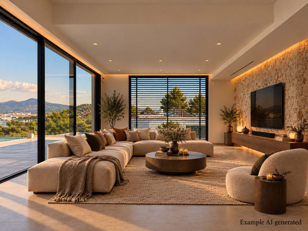 Exklusive Neubauvilla mit Meerblick in Nova Santa Ponsa