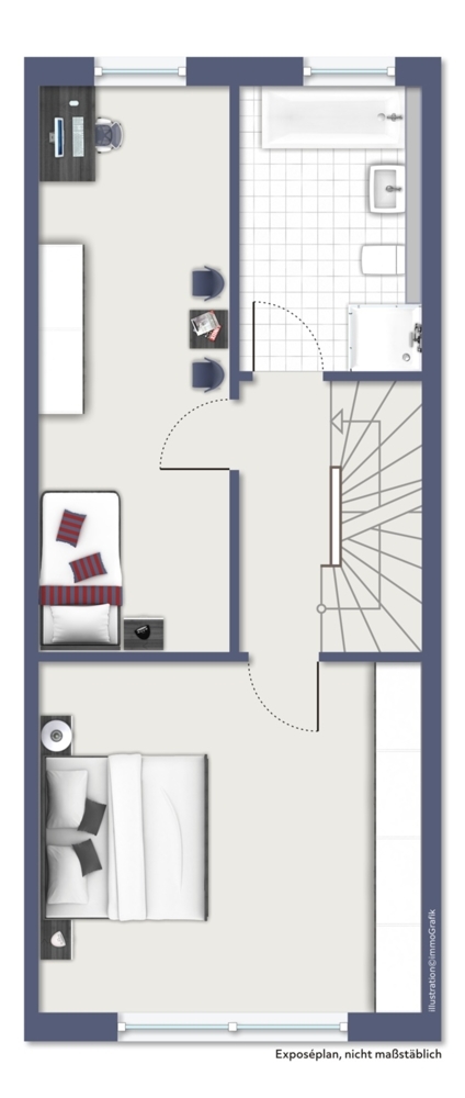 Grundriss Obergeschoss