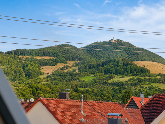 Dachfenster mit Teckblick