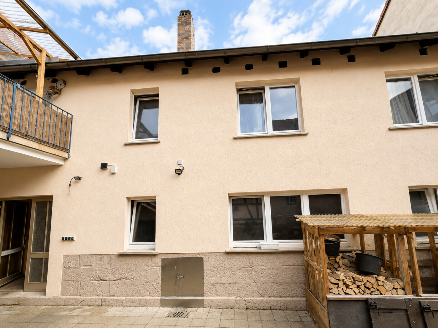 Blick auf die Werkstatt