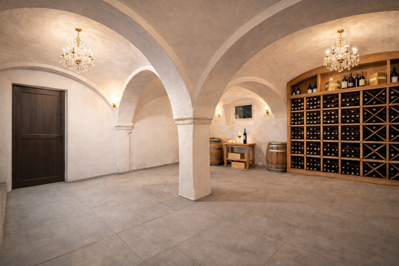 Edler Weinkeller - mit etwas Fantasie exklusive Träume verwirklichen (Digitales Homestaging)
