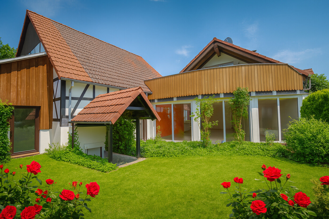 Der Garten braucht etwas Liebe - so könnte er mit etwas Pflege aussehen