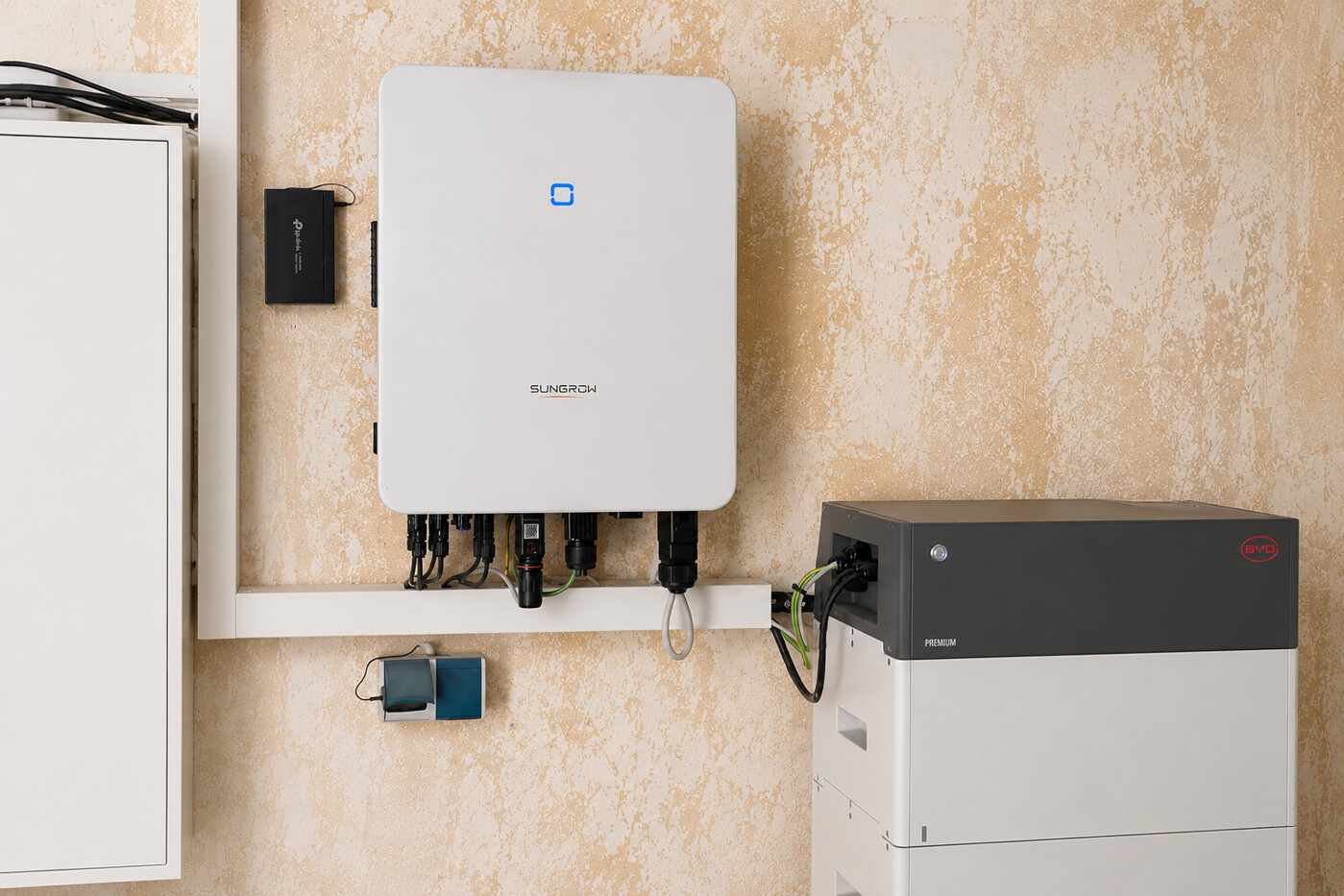 PV-Anlage mit Batteriespeicher