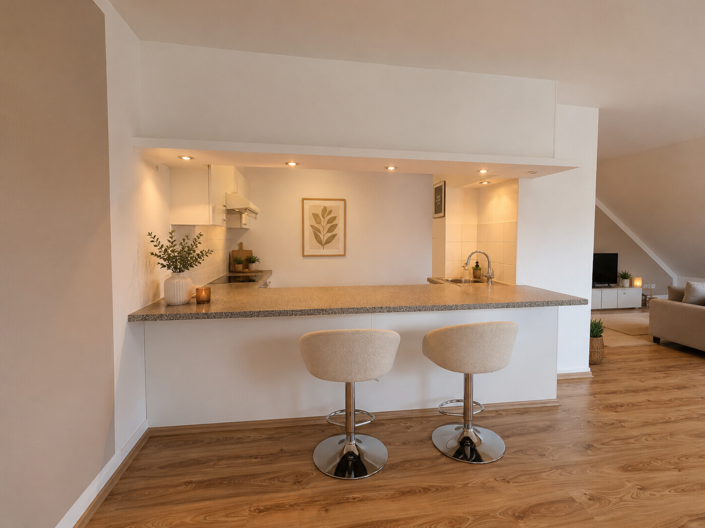 Homestaging der offenen Küche