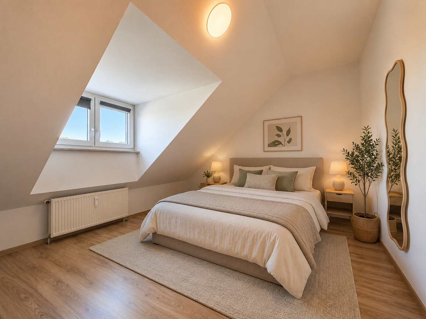 Schlafzimmer Homestaging