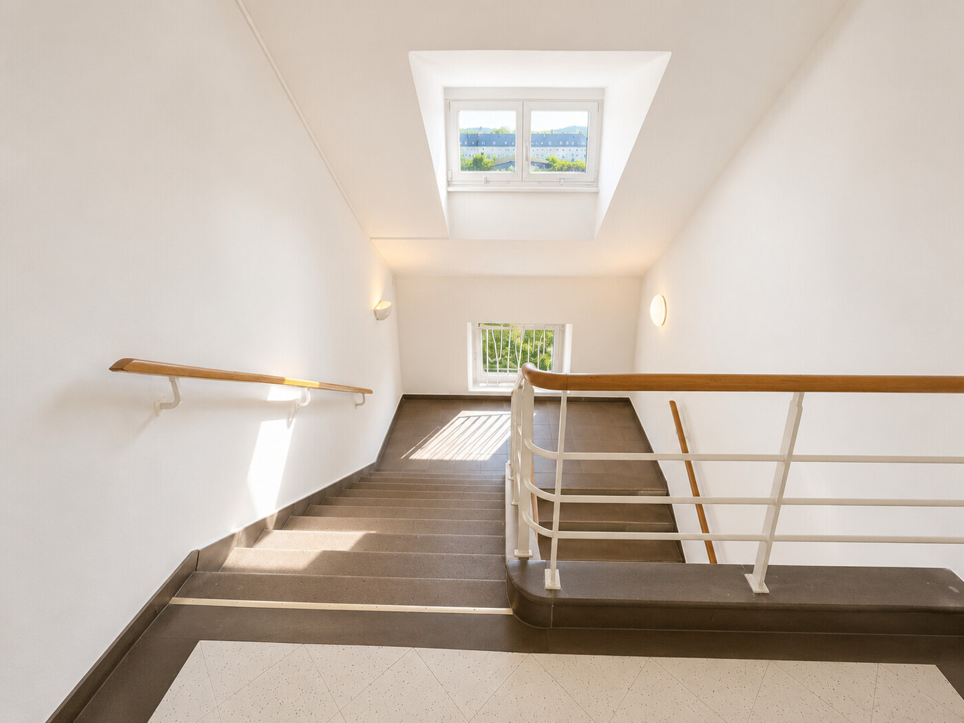 Gepflegtes Treppenhaus