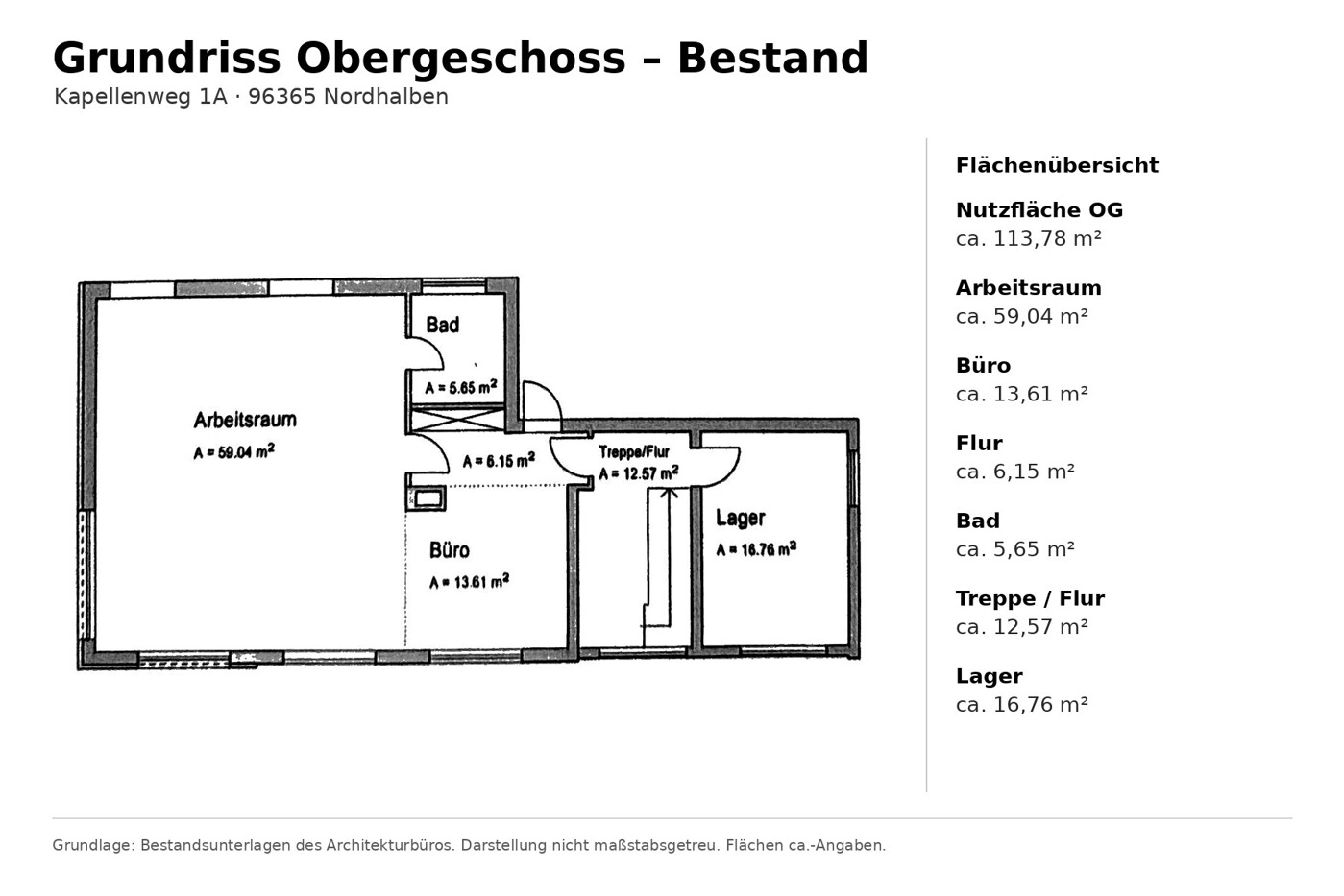 Grundriss OG sw
