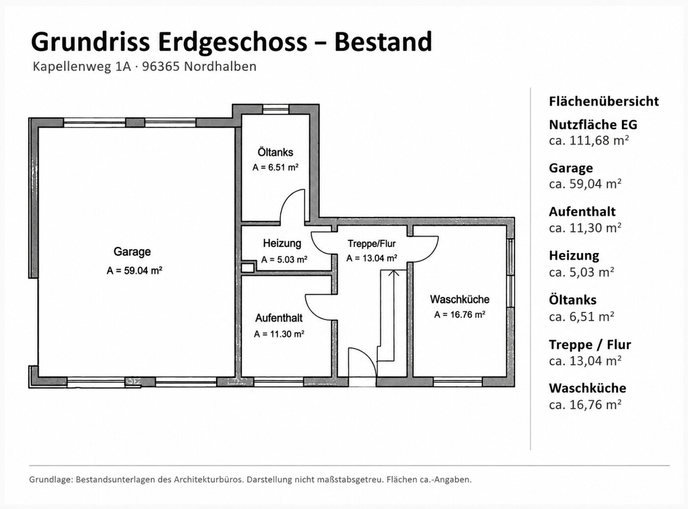 Grundriss EG sw