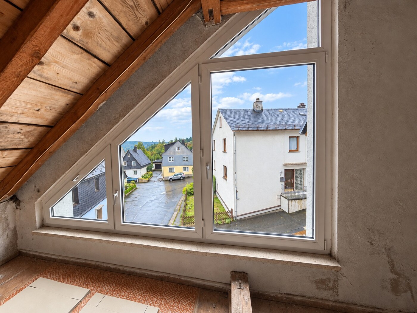 Dachgeschoss Fensteransicht