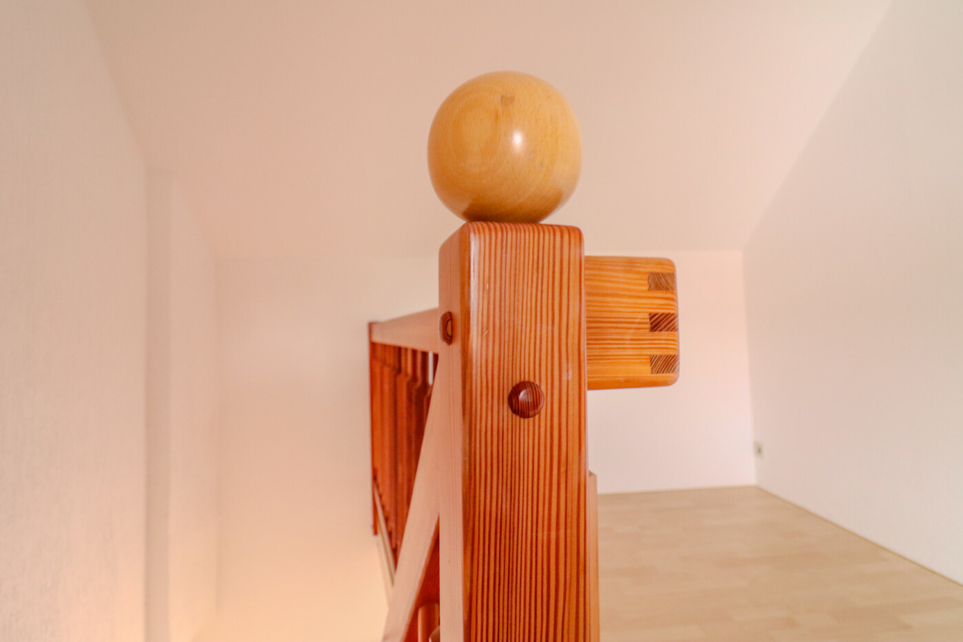 Hochwertige Holztreppe