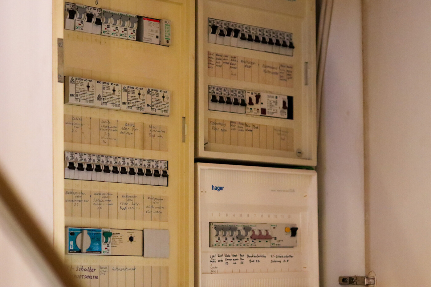 Strom mit FI Schalter - stetig modernisiert
