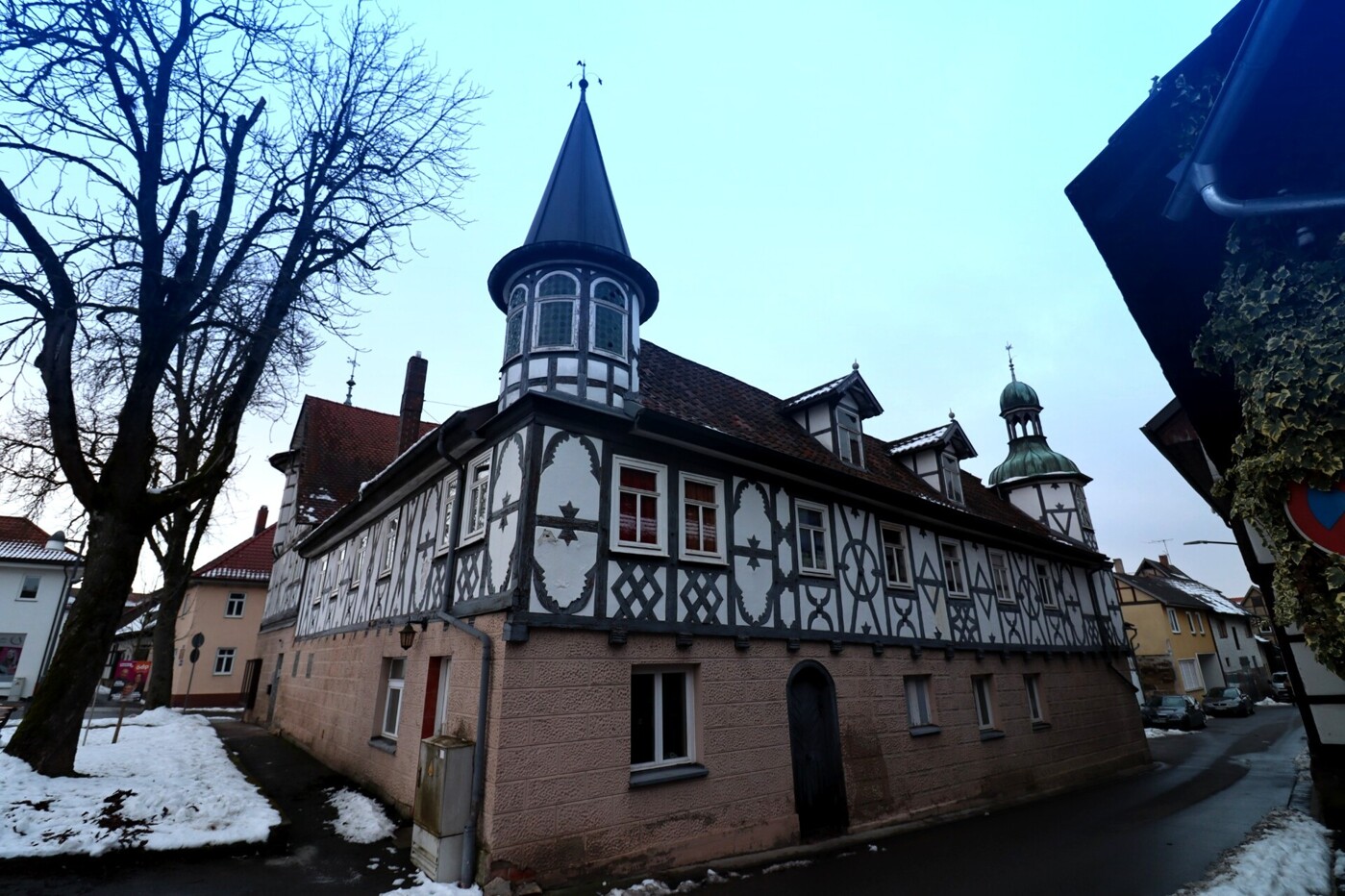 Rückansicht Gebäude