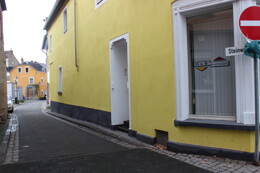 Seitenansicht Eingand