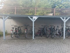Abstellplatz Fahrräder