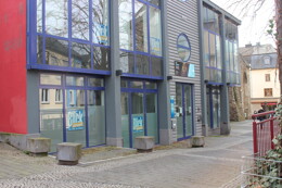 Seitenansicht Eingang