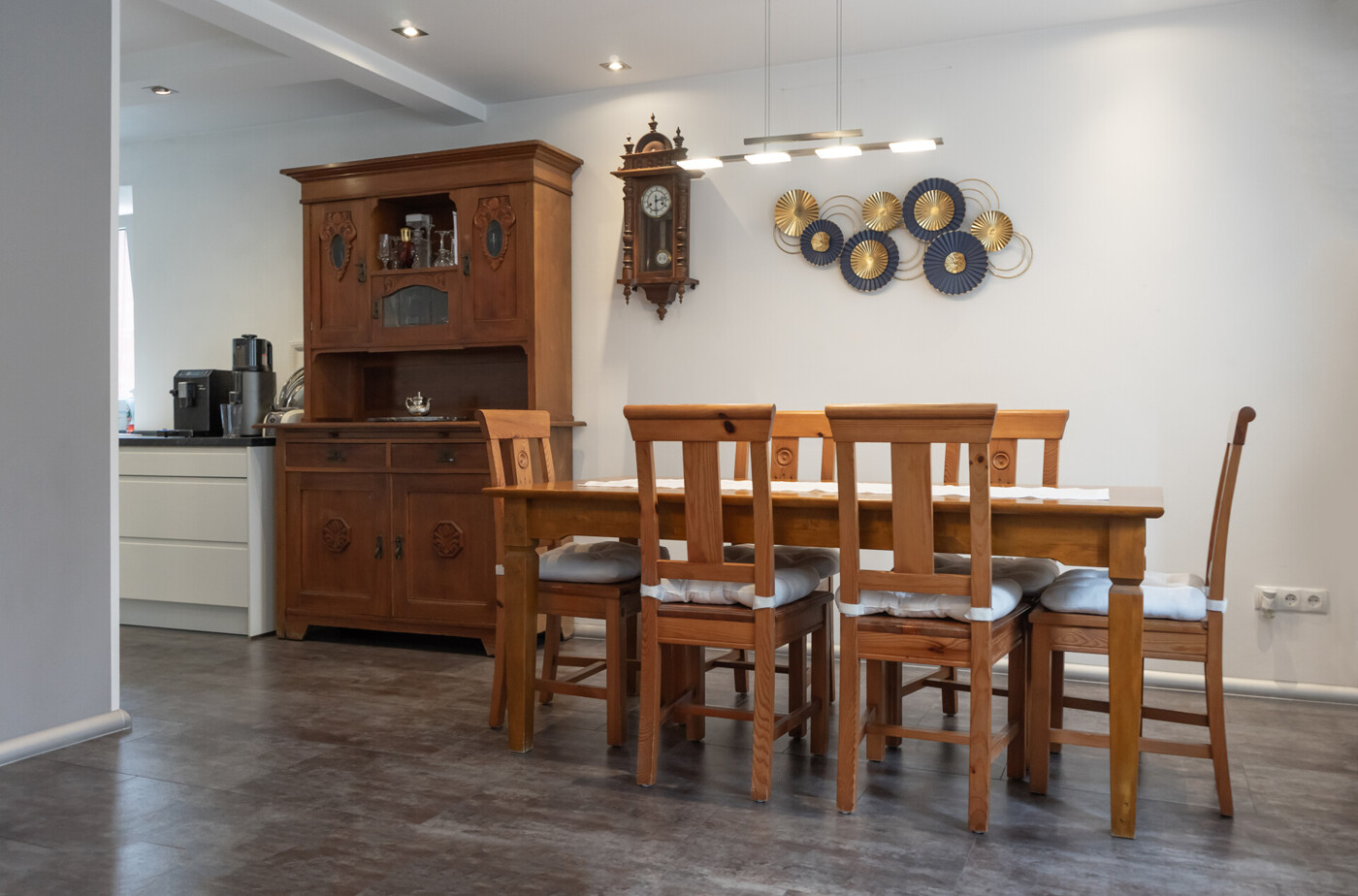 Wohnzimmer-Essecke