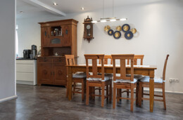 Wohnzimmer-Essecke