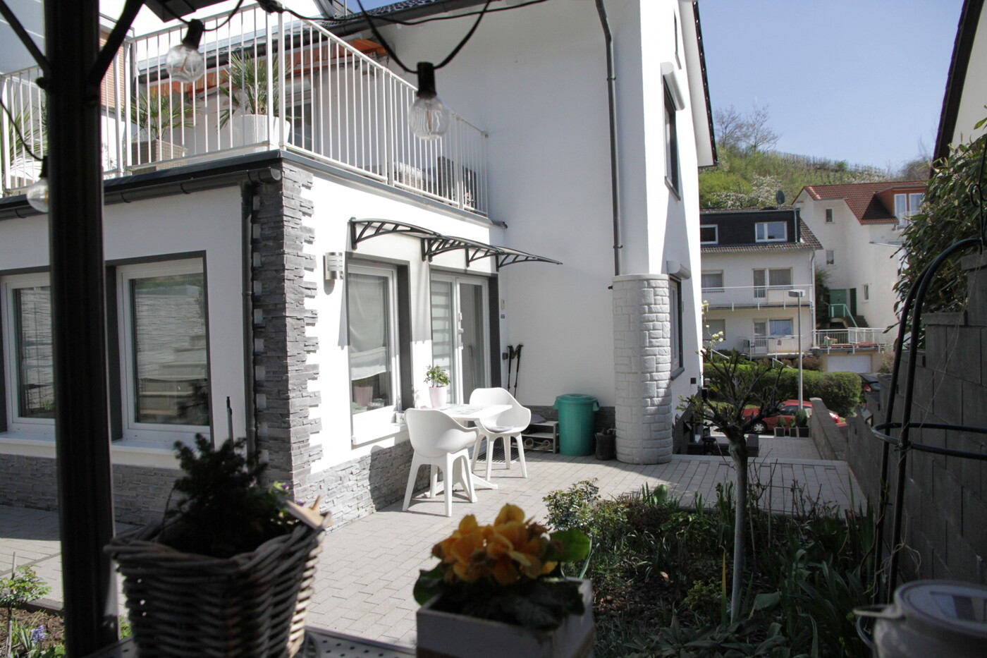 Hauseingang Terrasse
