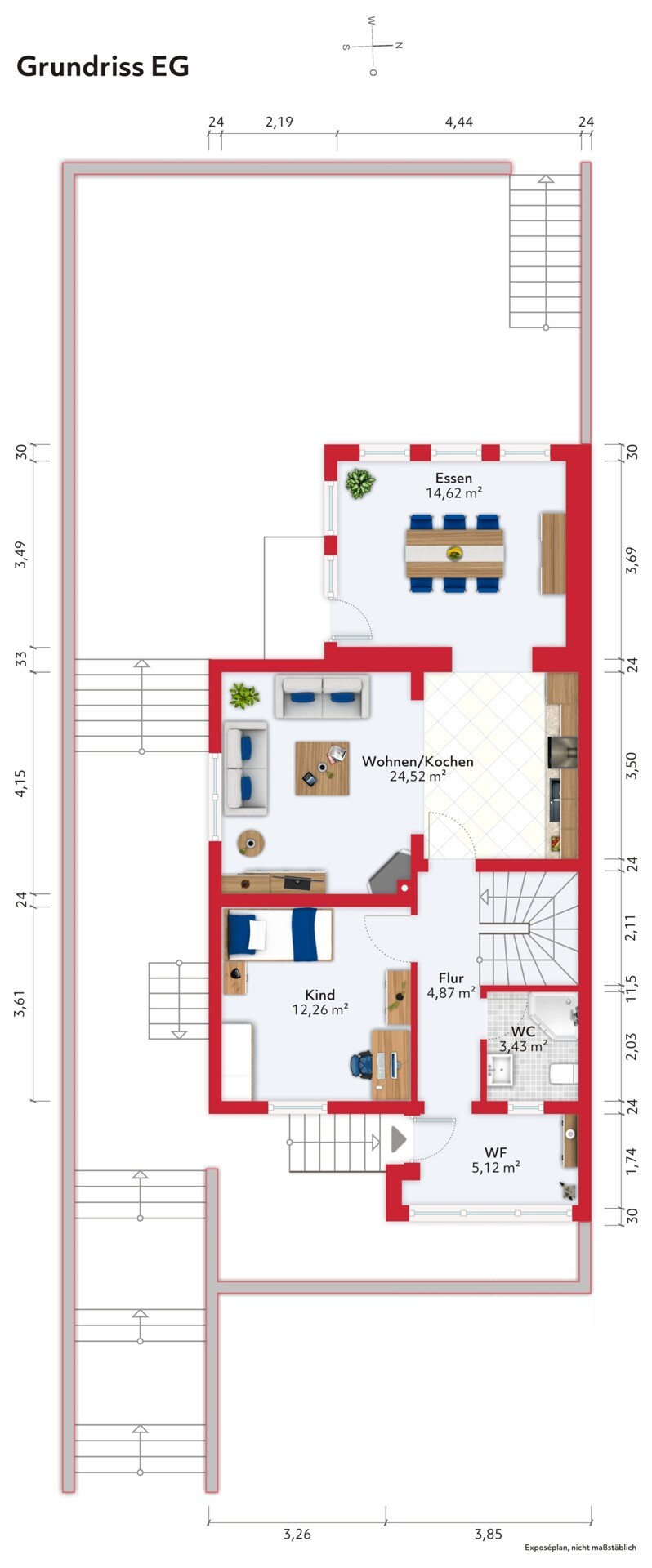 Grundriss EG Dellmich