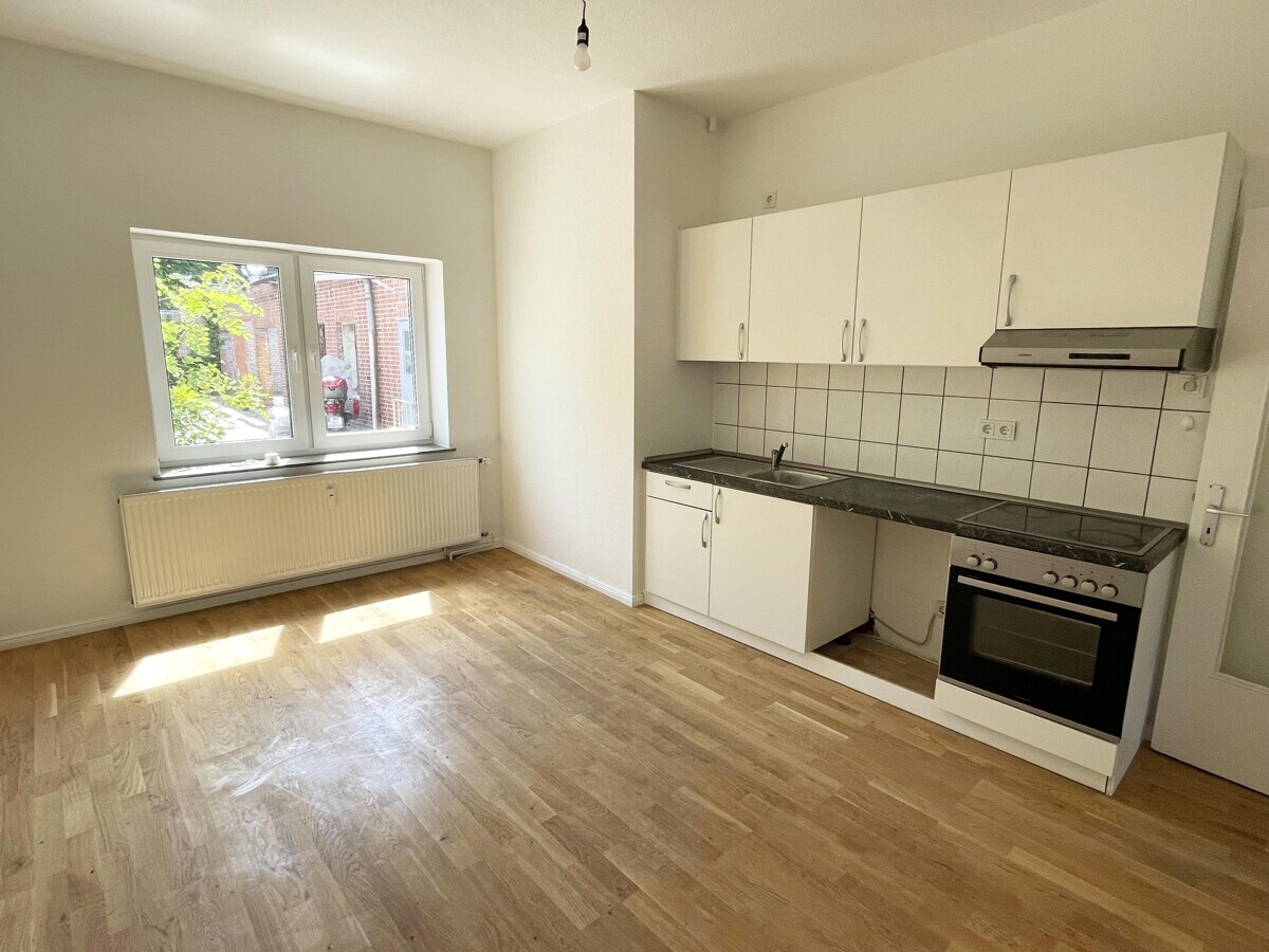 Wohnraum mit offener Küche