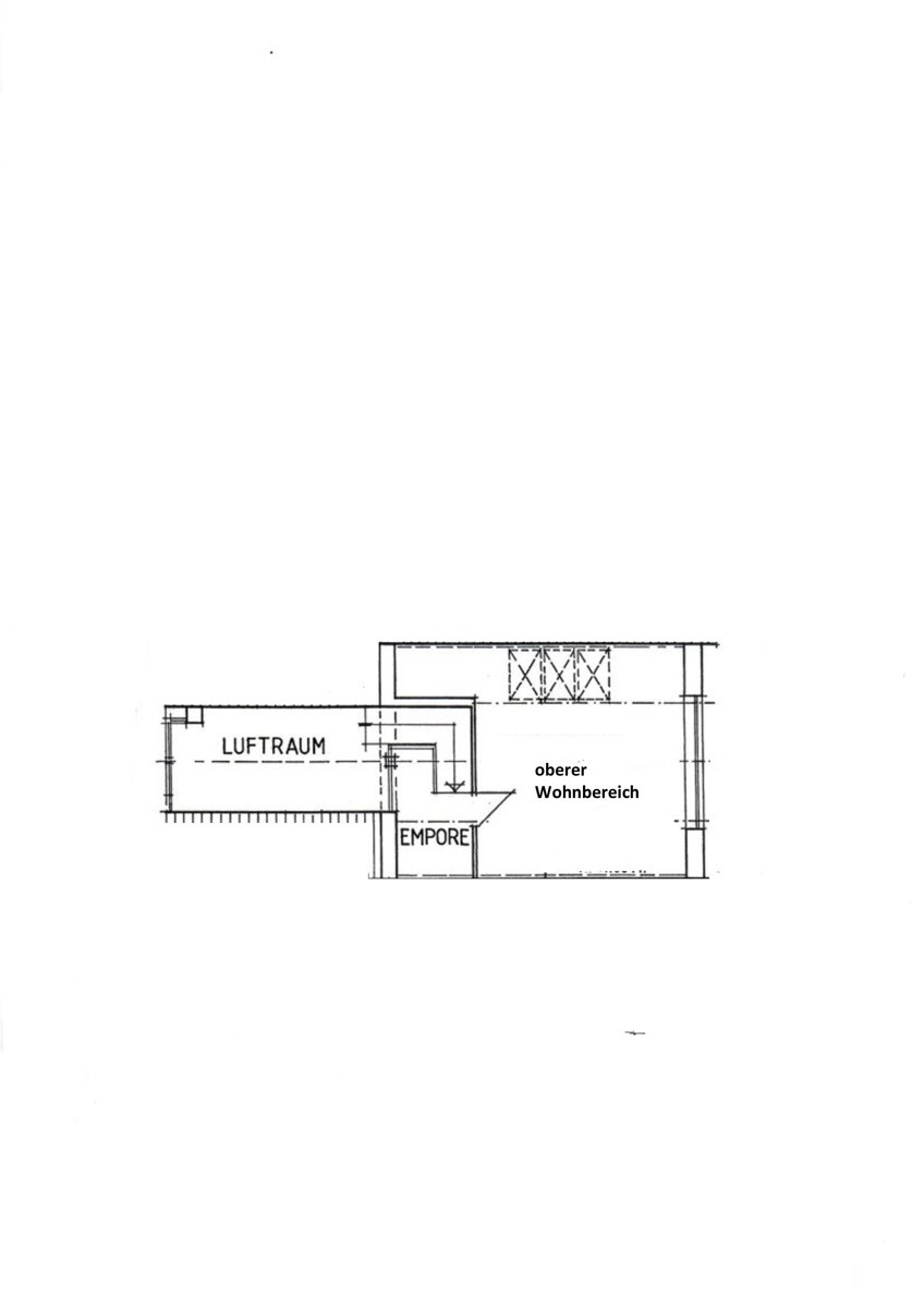 Grundriss Oberer Wohnbereich