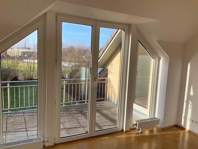 Blick auf den Balkon