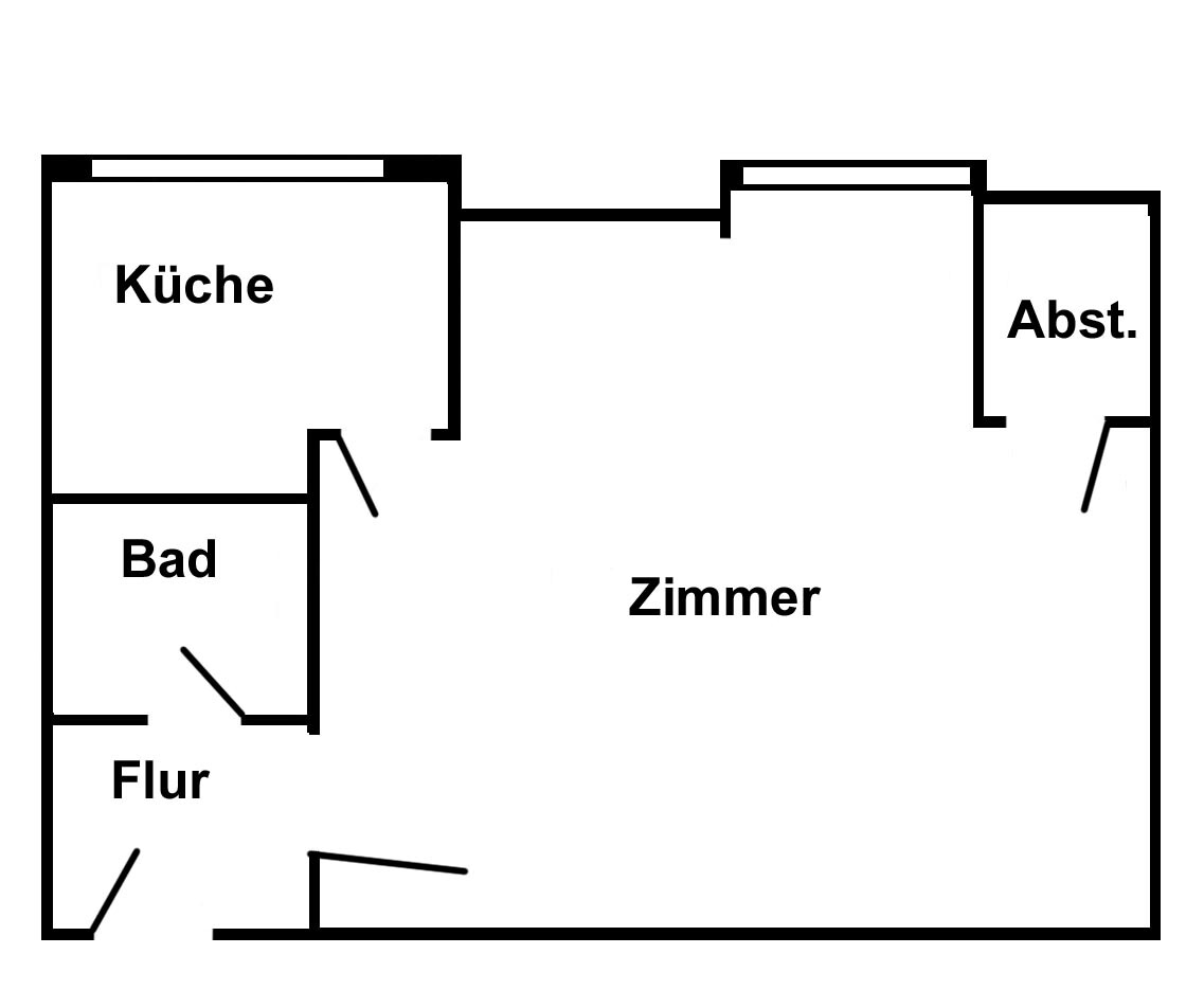 Niedliche 1 Zimmer Dachgeschoss-Wohnung am Osterbekkanal in Hamburg-Dulsberg - Foto 4