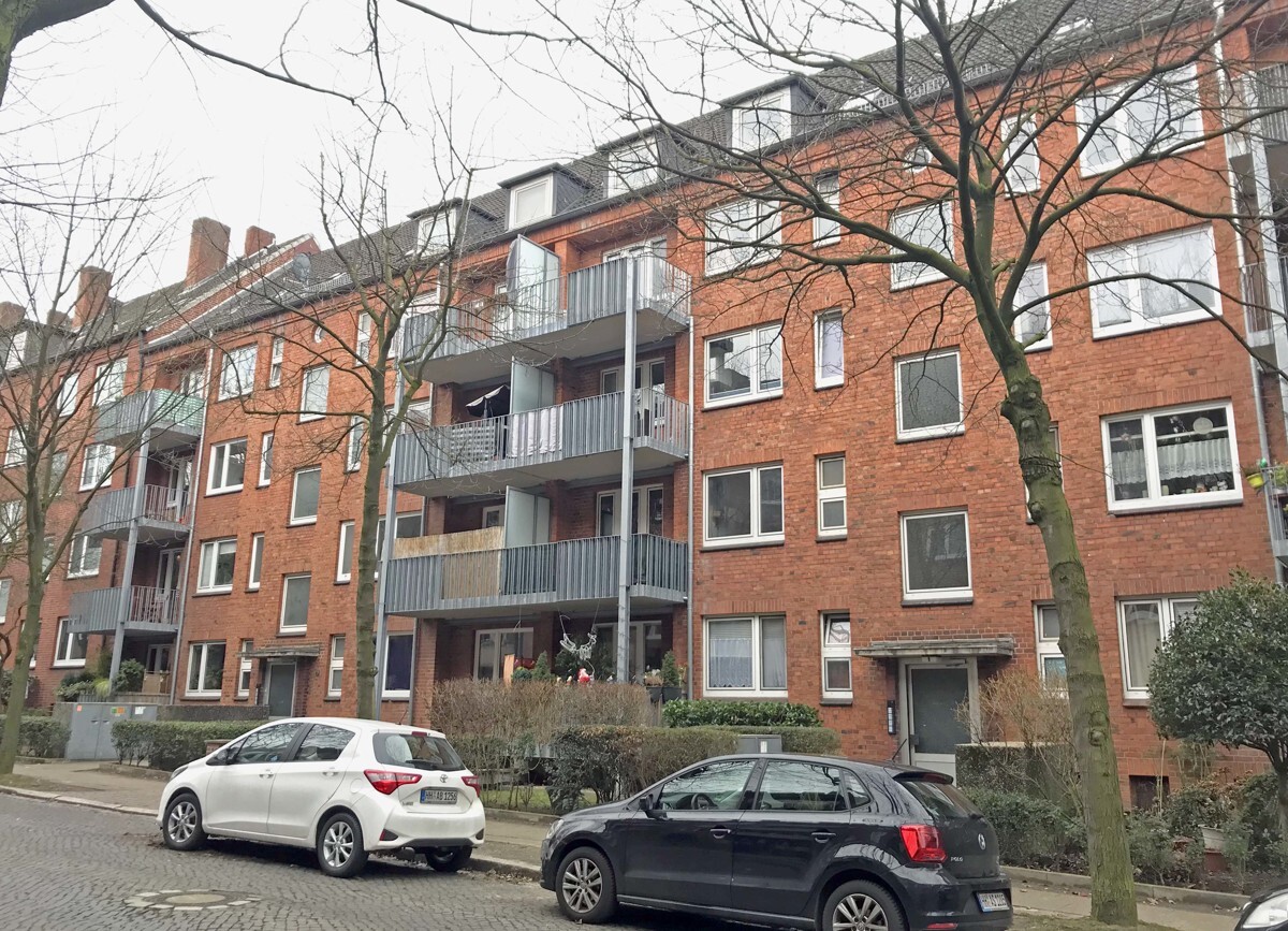 2-Zimmer-Wohnung in ruhiger Seitenstraße von Hamburg-Hamm - Foto 2
