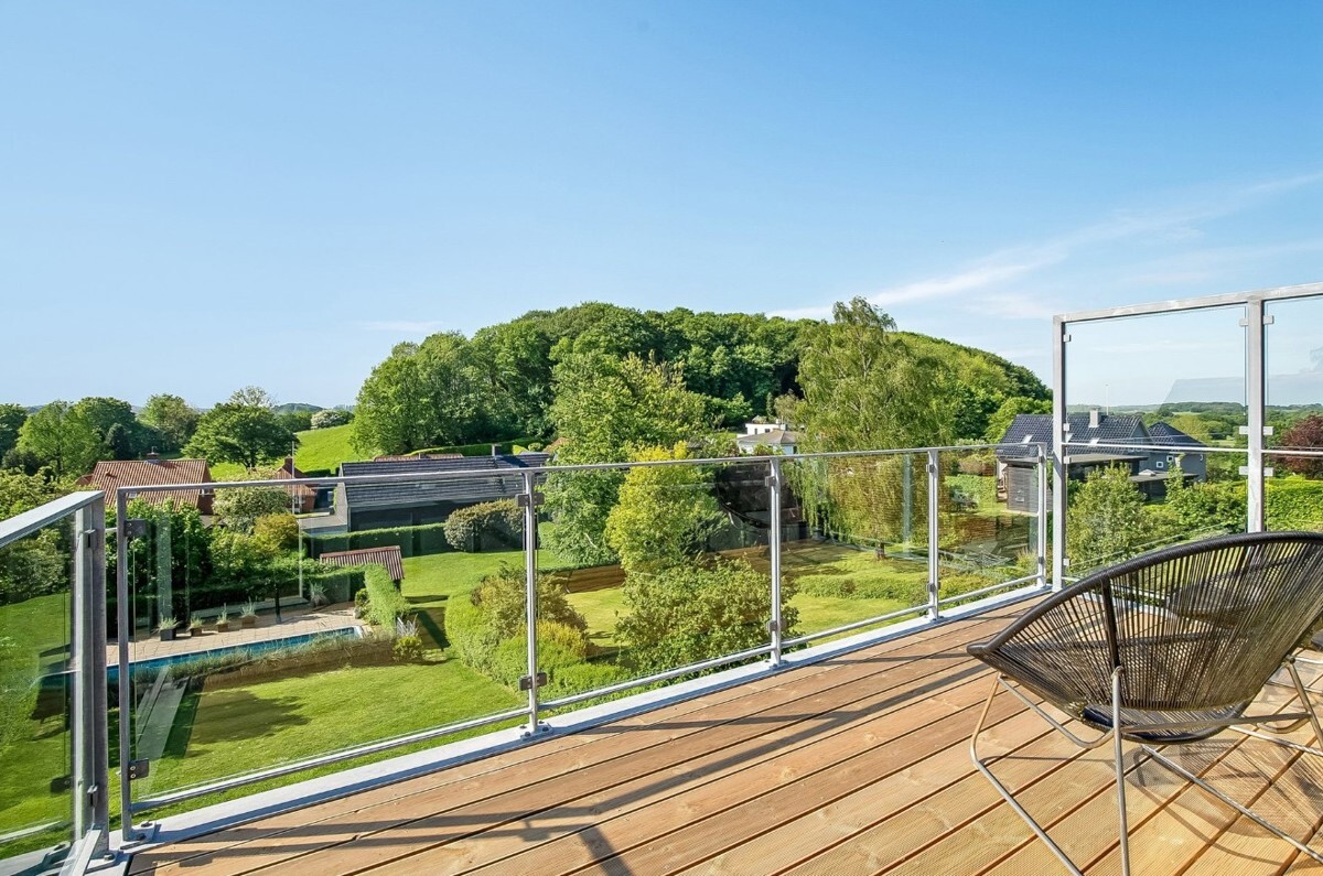 Blick vom Balkon