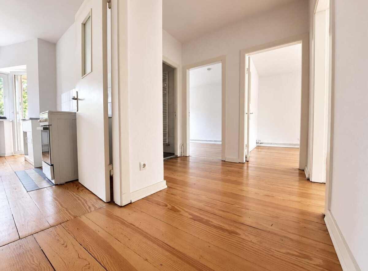 Blick in die Wohnung - KI bearbeitet