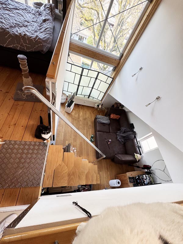 2 Zimmer Altbau-Dachgeschosswohnung über 2 Ebenen im Herzen von Reinbek - Photo 2