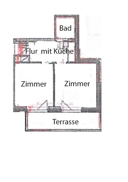 Niedliche 2 Zimmer Wohnung mit Terrasse in Hamburg-Barmbek - Photo 5