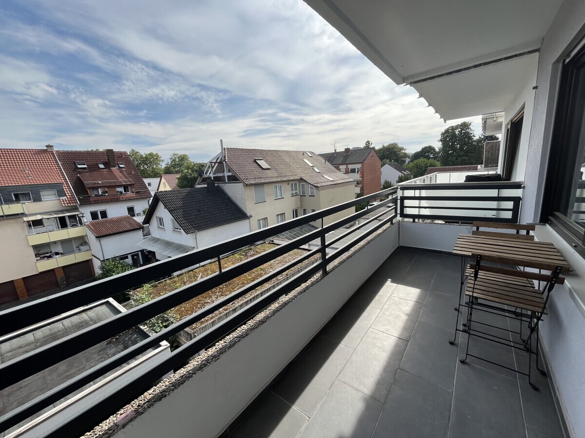 Balkon Wohnung 3+4