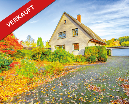 ! Verkauft ! Solides Einfamilienhaus mit großem Garten in 22946 Trittau